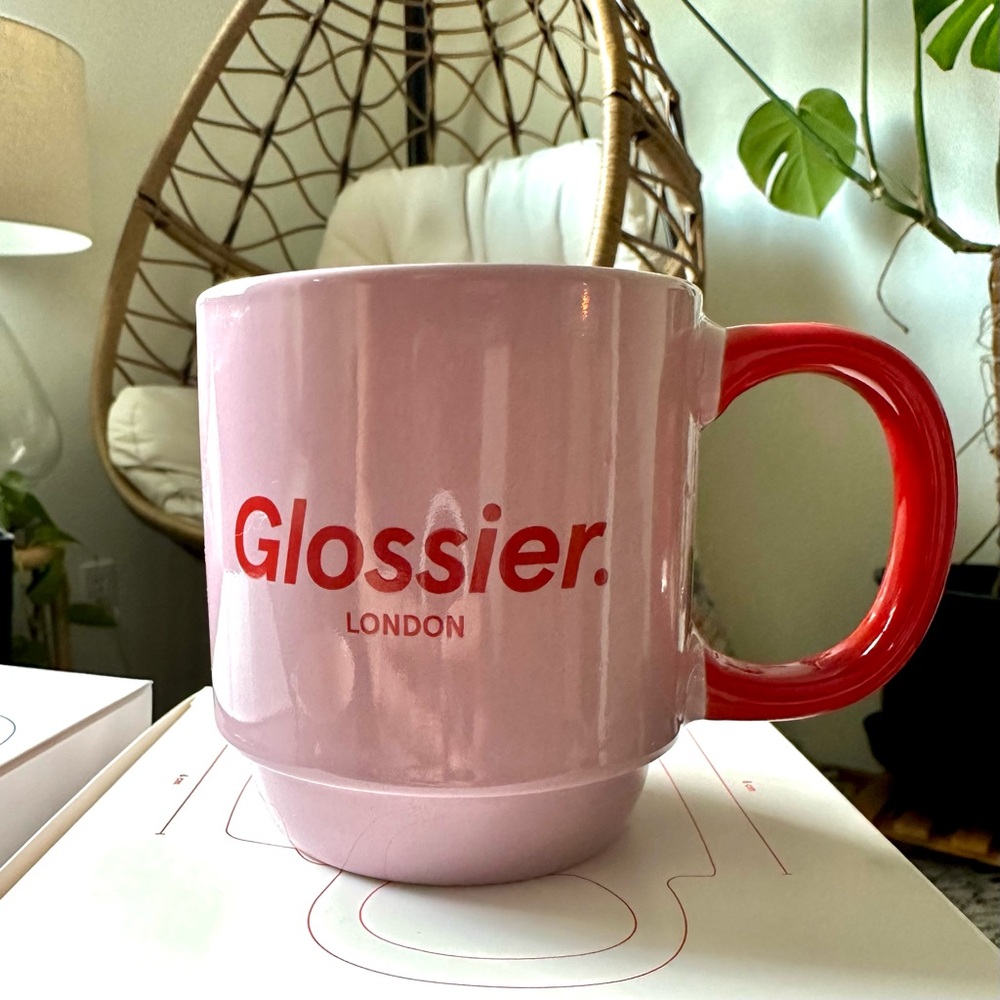 NIB Glossier Mug London & Philadelphia Stacking Set - Picture 4 of 12